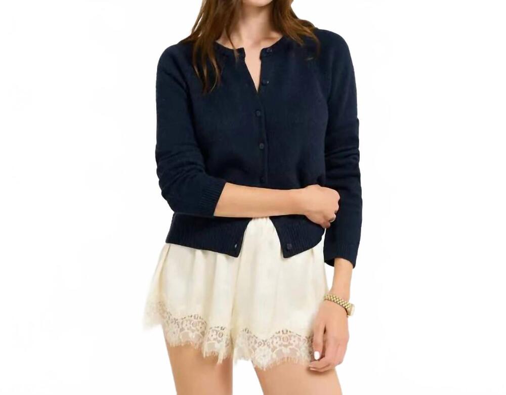 NEW RUMORED seabrook knit cardigan in navy